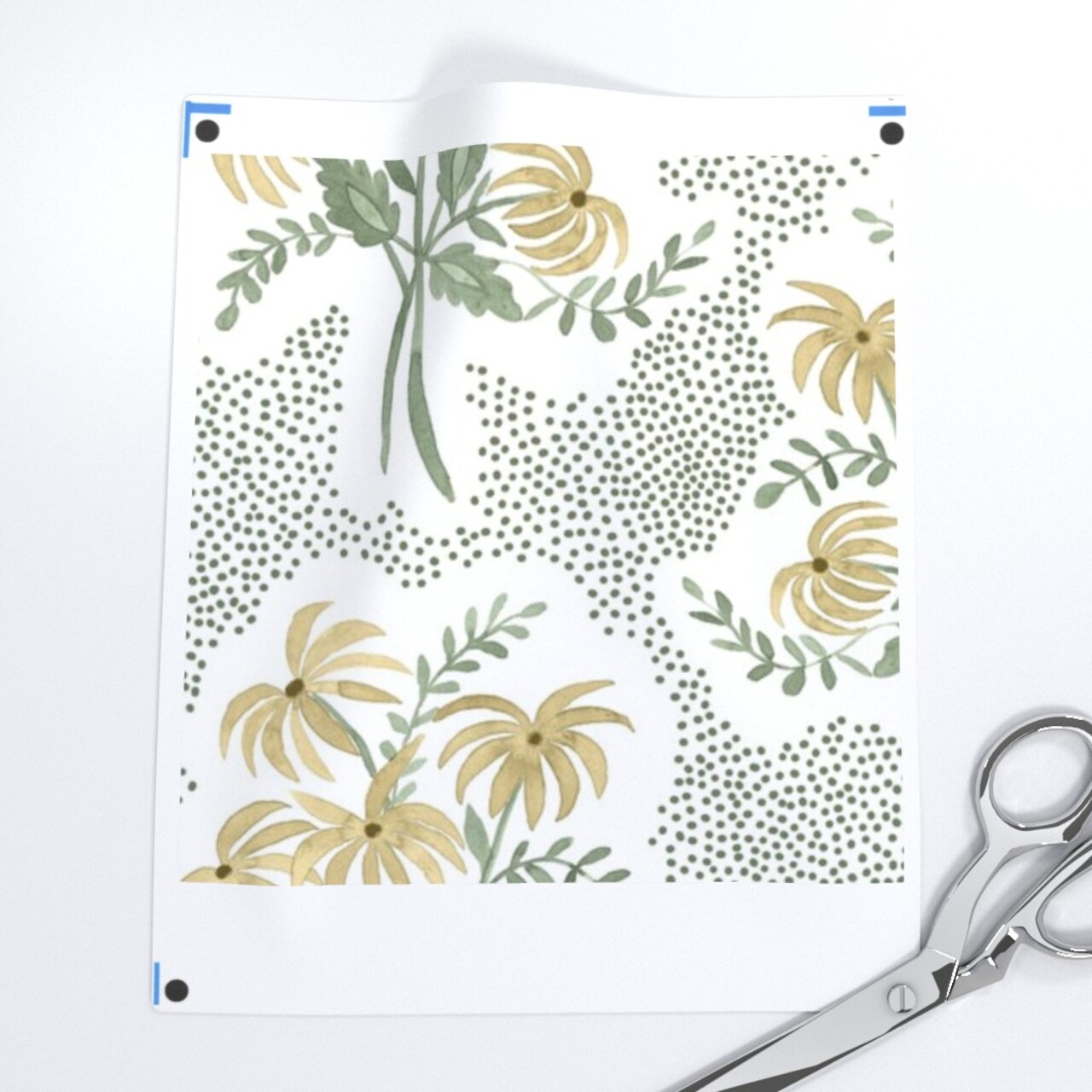 Neutral Floral Modern Botanical Traditional Grandmillenial Soft Gold Flowers Custom Removable Wallpaper by Spoonflower Peel & Stick Wallpaper 2FT Wide